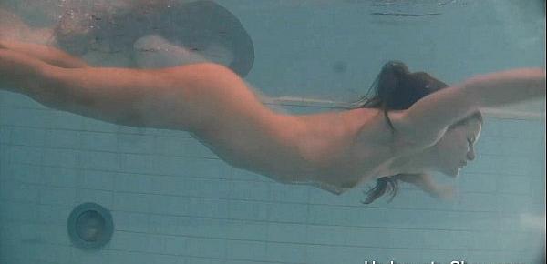 Erotic underwater show of Natalia